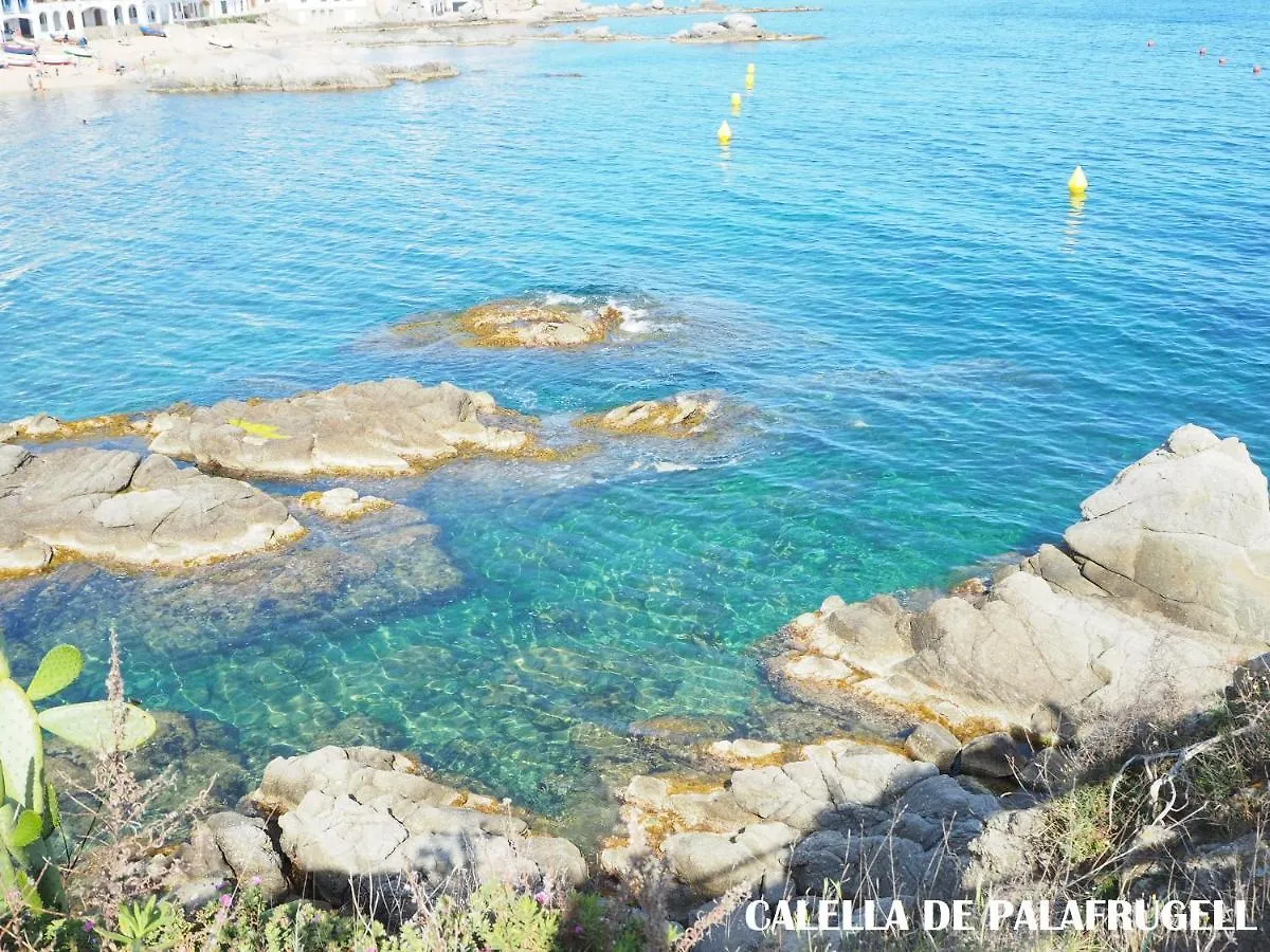 Daire Apartament Gran Amb Vistes Al Mar, Piscina I Parquing Calella De Palafrugell İspanya